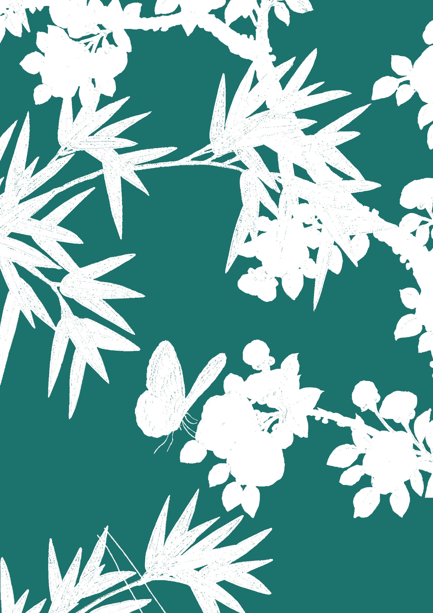 Hamlen Parrots 1+2, silhouette b+w