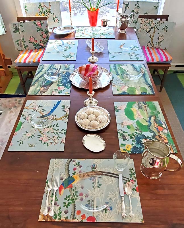 Hamlen Table Mats + Napkins