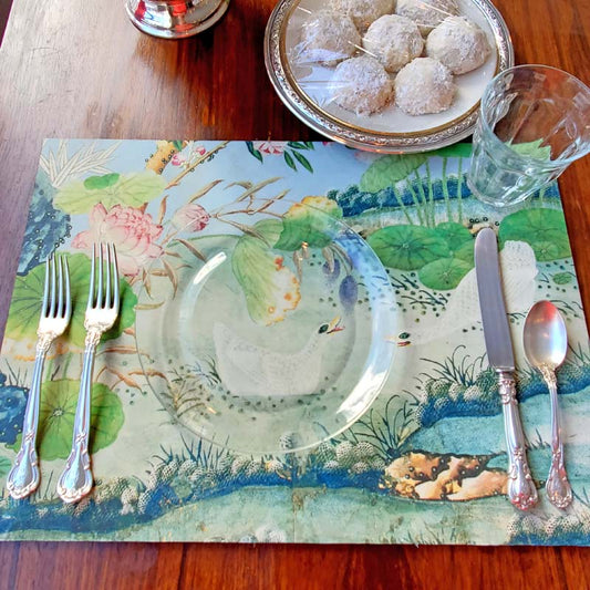 Hamlen Table Mats + Napkins