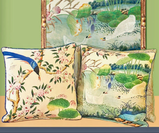 Hamlen Chinoiserie Pillow #3