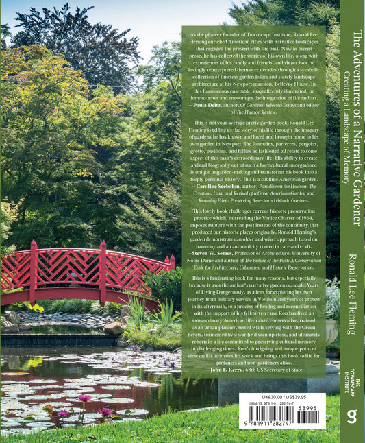 Garden book by Ronald Lee Fleming - "...a fascinating book for many reasons..." - John Kerry