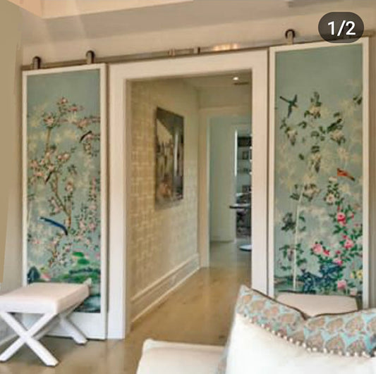 1.7 Hamlen Doors-- Limited Edition 2 Chinoiserie Wallpaper