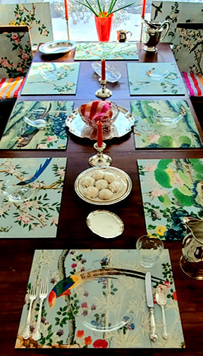 Hamlen Table Mats + Napkins