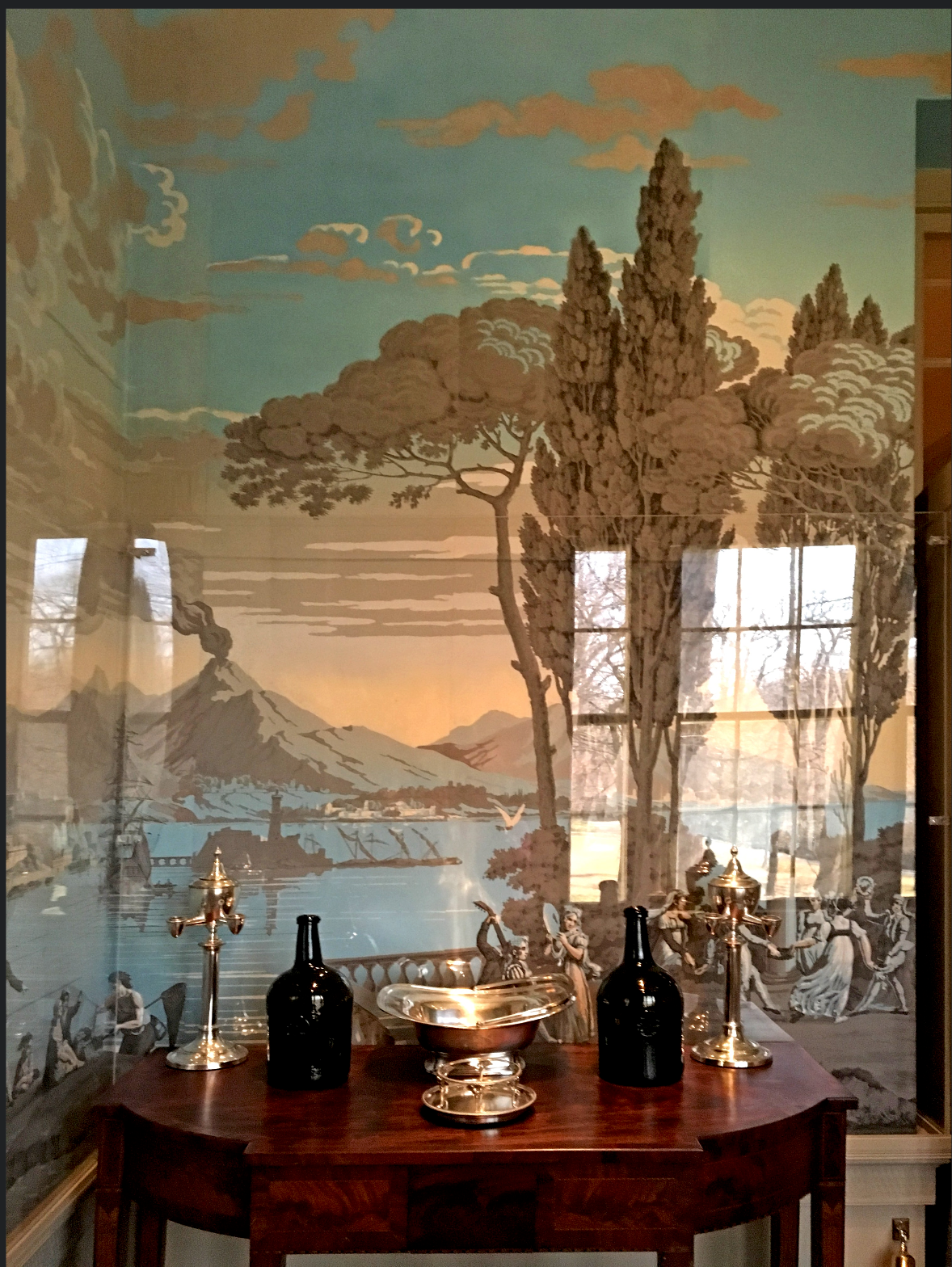 Views of Italy scenic wallpaper panorama (3 of 3), now at The Berkshire Galleries